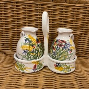 Vintage PIPPO CETONA TOSCANA oil and vinger cruet